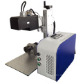 Autofocus function ring gold sliver 20W 50W fiber laser marking machine